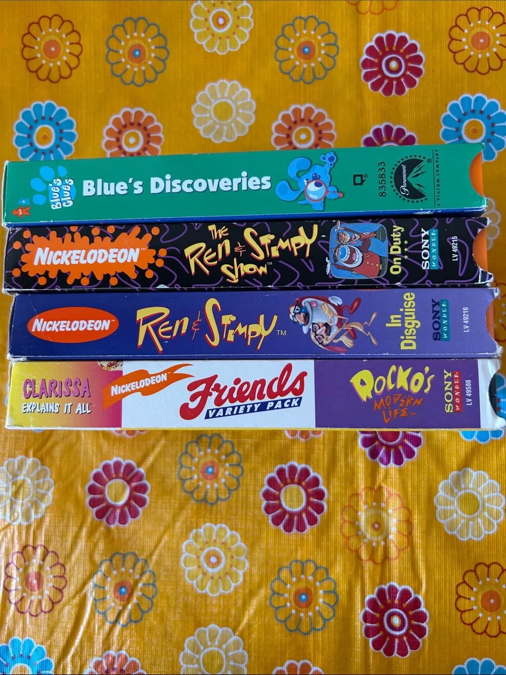 Nickelodeon Friends Variety Pack VHS Collection - Multicolor